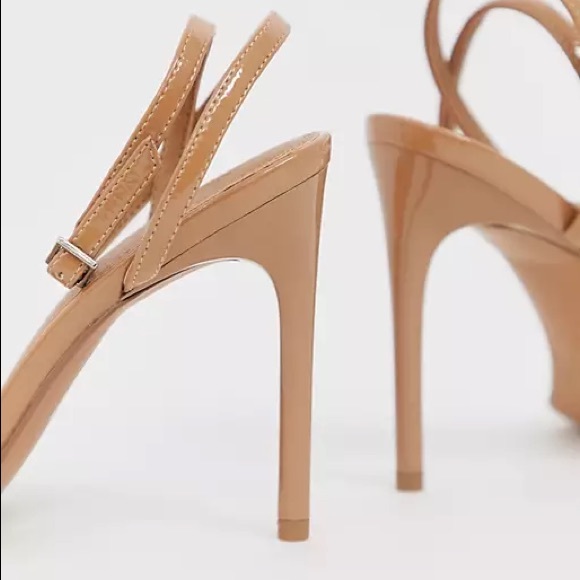 ASOS Tan Strappy Dress Sandals - Size 8 - Picture 8 of 11